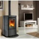 Fogão a lenha Nordica Extraflame Ester BII 9.4kW pedra natural