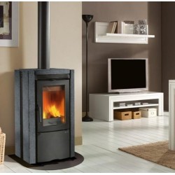 Holzofen Nordica Extraflame Ester BII 9.4kW Naturstein