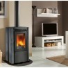 Holzofen Nordica Extraflame Ester BII 9.4kW Naturstein