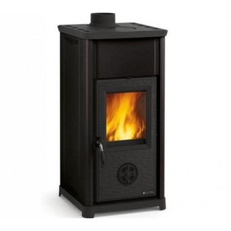 Houtkachel Nordica Extraflame Thee 6.6kW zwart Antraciet