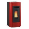 Estufa ventilada de pellets La Nordica Extraflame Klaudia 8kW Burdeos