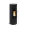 Stufa a pellet La Nordica Extraflame Amika 8kW impermeabile ventilata Pietra naturale