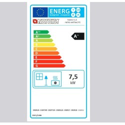 Inserto de madera Nordica Extraflame Inserto 60 4.0 7kW Ventilato
