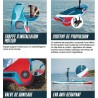 Stand Up Paddle Coasto E-Motion 10' Board and Thruster Set 270Wh