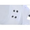 Square NetSpa Wave Spa acrilico 5 posti spa