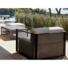 Poltrona lounge Vondom The Factory alumínio Ecru
