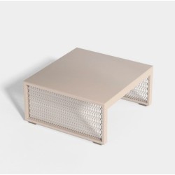 Tavolino Vondom The Factory alluminio Ecru