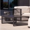 Coffee Table Vondom The Factory aluminium Ecru