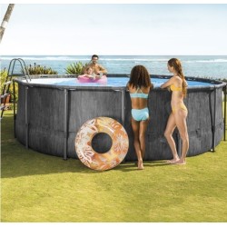 Piscine Blatik Tubulaire Intex  457xh122