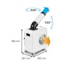 Climatiseur Spotcool Trotec PT-2000 SP pour climatisation localisée