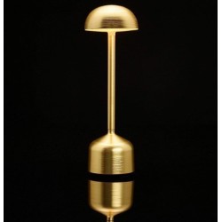 Table Light Imagilights Led Demoiselle Tall Dome Gold