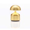 Luz de mesa Imagilights Led Demoiselle Pequeno Dome Dourado