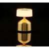 Table Light Imagilights Led Demoiselle Small Cylinder Sable Gold