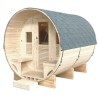 Sauna extérieur Gaïa Luna 6 places Holl’s en Epicea