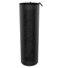 Nubia Frosted Black Steel Servant com acessórios pretos Nineteen Design