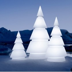 Sapin de Noel Multicolor Forest Vondom Hauteur 150 Led RGBW