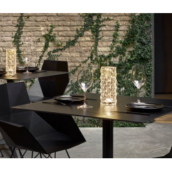 Vondom Marquis Smoke Led Lamp with Battery