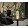 Vondom Marquis Smoke Led Lamp with Battery