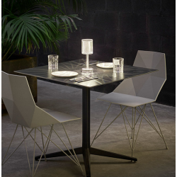 Gatsby Cilindro Cristallo Vondom Lampada Led con Batteria