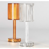 Gatsby Cilindro Cristallo Vondom Lampada Led con Batteria