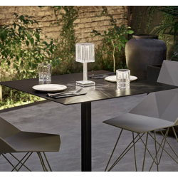 Gatsby Prisma Cristal Vondom Lámpara Led con Batería