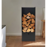 Organizzatore di tronchi Mister Frosted Black Dixneuf Design