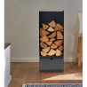 Organizador de Toras Mister Preto Cinza Dixneuf Design
