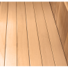 Holl's Eccolo Sauna de 6 plazas Pack completo estufa de 4,5kW y piedras incluidas