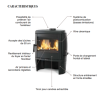 La Nordica Extraflame Tahiti 9kW Cast Iron Wood-Burning Stove