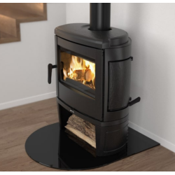 La Nordica Extraflame Tahiti EPS 9kW Estufa de leña de hierro fundido