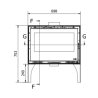Ferlux Enya 49 free-standing wood stove 8.2 kW