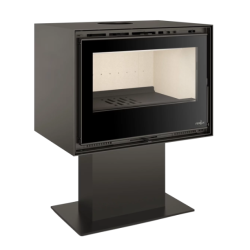 Ferlux Enya 49 central foot wood stove 8.2 kW