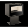 Ferlux Enya 80 central foot wood stove 9.6 kW