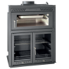 Ferlux Pratic 80 Einbau-Stahlofengrill mit Glastüren