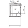 Ferlux Afar Stufa a legna in ghisa con pira 15,9 kW