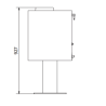 Ferlux Afar Holzofen aus Gusseisen mit Scheiterhaufen 15,9 kW