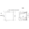 Ferlux Fuji 70 turbocharged wood burning insert 8.2 kW