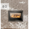 Ferlux Teide 80 Panoramic 9.6 kW Turbo Ventilated Wood Burning Insert
