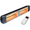 Heliosa HD 88 Calefactor Radiante 3000W Radio Mando A Distancia Negro