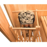 Zen Dampfsauna 2-Sitzer Komplettpaket 3,5kW