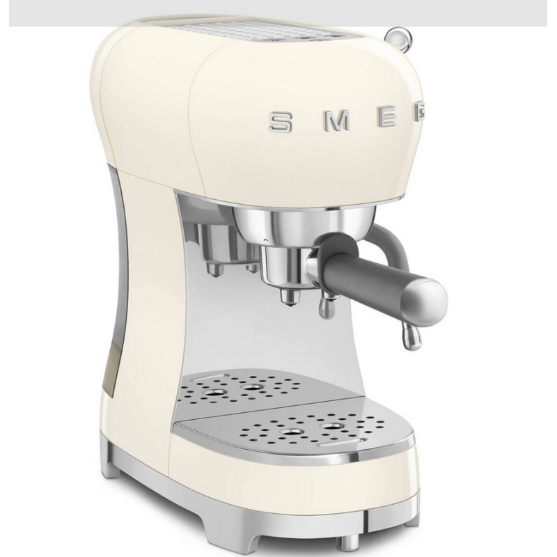 Smeg Macchina Caffè Espresso anni '50 Crema Cromo Smeg Macchina Caffè Espresso anni '50 Crema Cromo