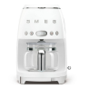 Cafeteira Programável Smeg 50 White Chrome