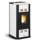 Extraflame Serafina Lux Evo 8kW Geventileerde Pelletkachel Wit