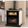 Fogão a lenha La Nordica Verona XXL Petra 7kW pedra natural