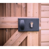 Abri de jardin en Bois madriers 42mm Nancy Habrita 20m2