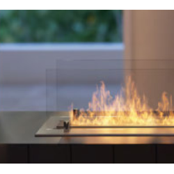 Brûleur bioéthanol Infire 1L Insert 600 avec 2 vitres
