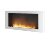 Infire Murall 1200 Chimenea de Bioetanol con Vidrio 3 kW Blanco