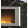 Infire Murall 1200 Bioethanol-Kamin mit Glas 3 kW Weiß