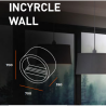 Infire Incyrcle Bioethanol-Kamin mit Glas 2 kW Schwarz