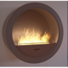 Infire Incyrcle Bioethanol-Kamin mit Glas 2 kW Schwarz